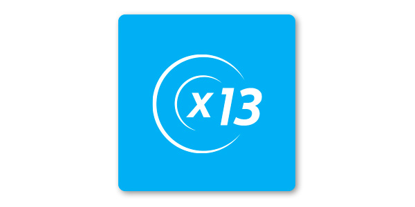 Kapacita i 13 sad nádobí
