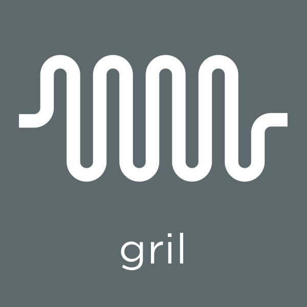 1000 W grill power