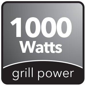 1000 W grill