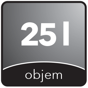 Objem 25 l