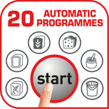 20 automatických programů