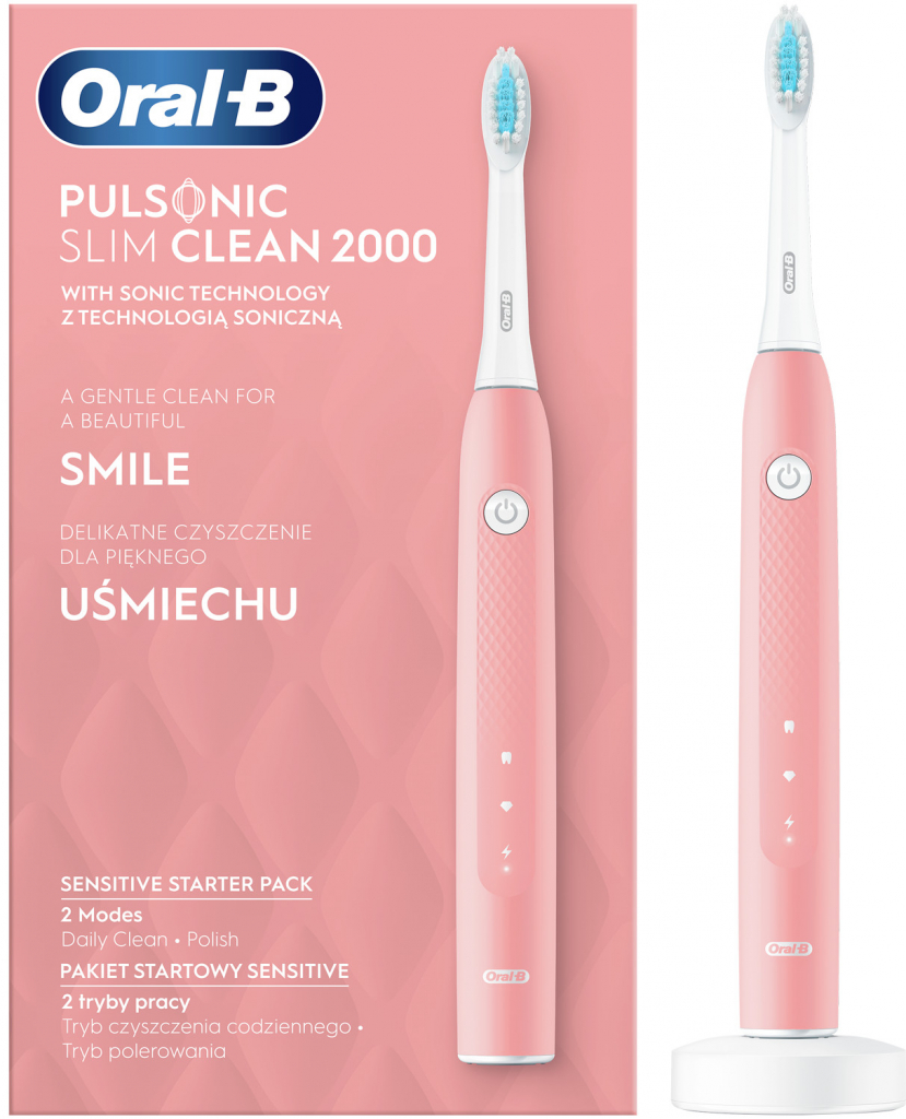 Oral-B Pulsonic Slim Clean 2000 Rose Quartz