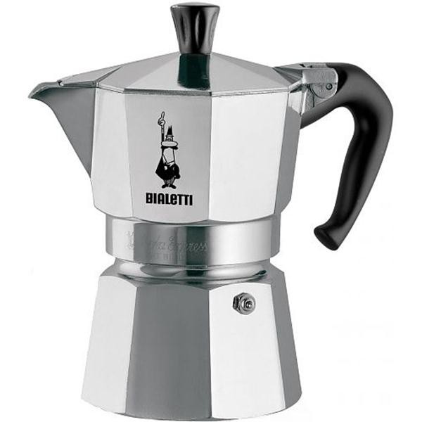 Bialetti Moka Express 3 stříbrná