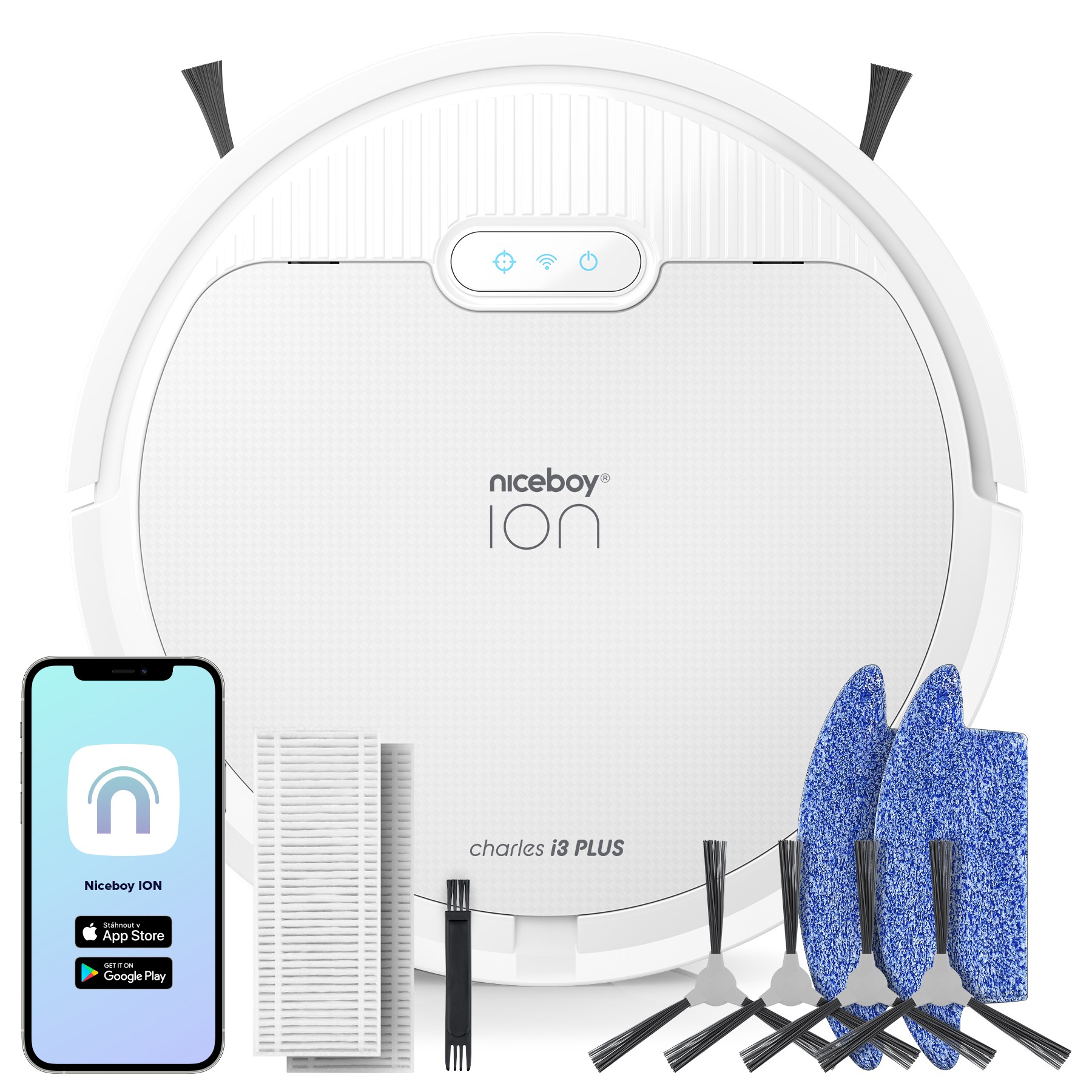 ION Charles i3 Plus White