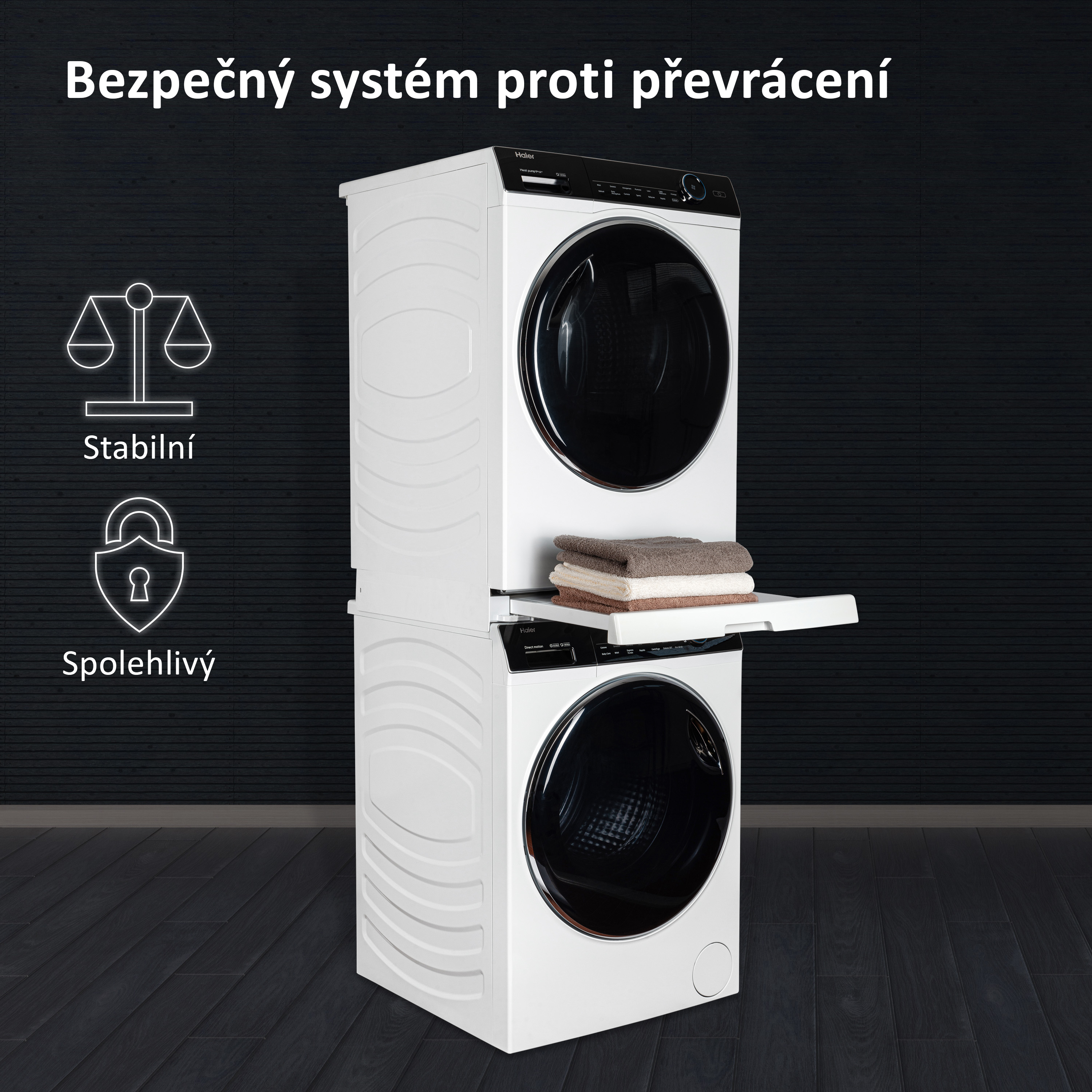 Univerzální vhodnost Haier HASTKU10FB