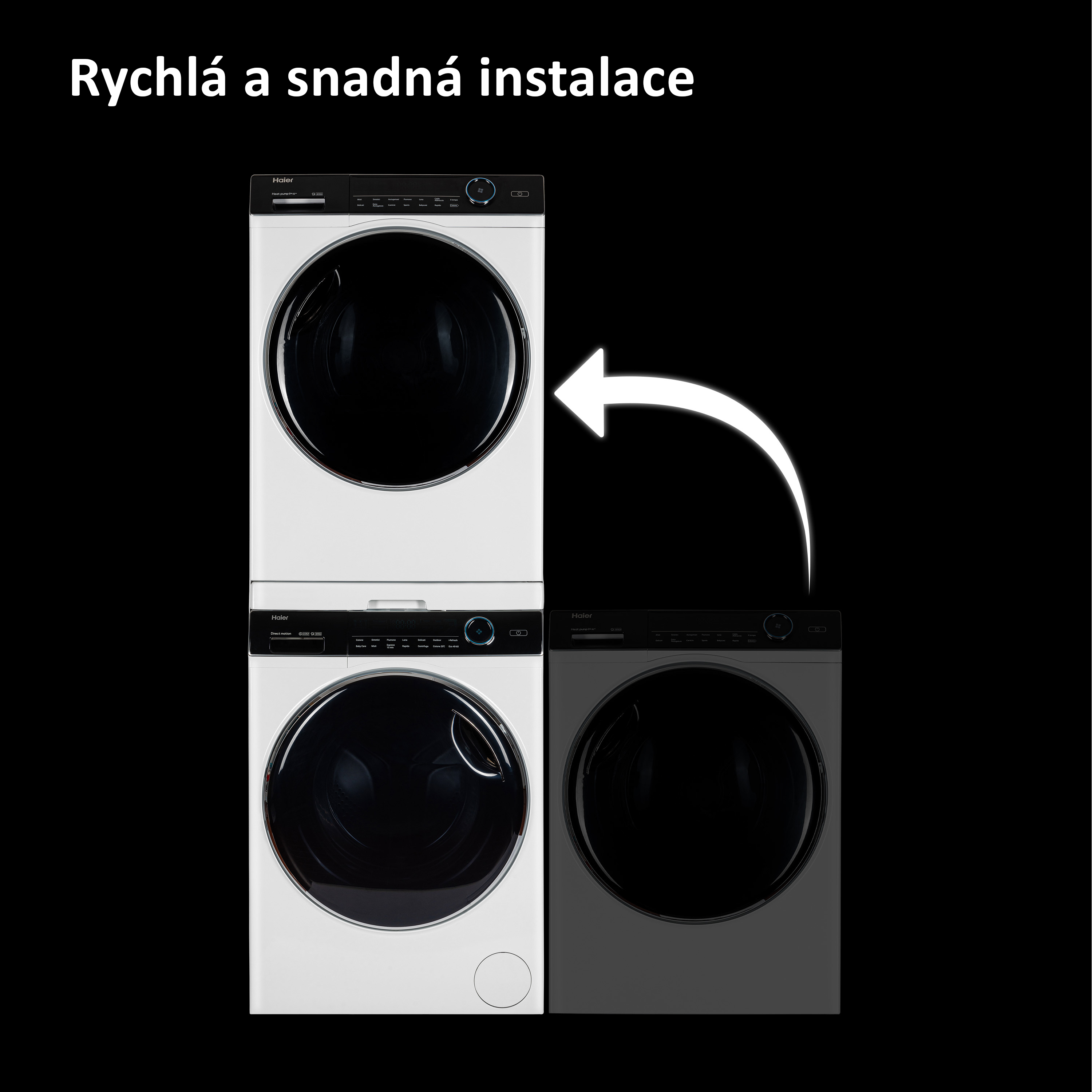 Bezpečnost a stabilita Haier HASTKU10FB