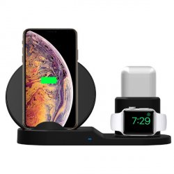 LAMA pro telefon, Apple Watch a Airpods, 15W - černá (lamax.jpg)