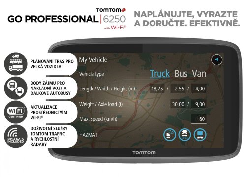 TomTom GO Professional 6250 EU (navigace.jpg)