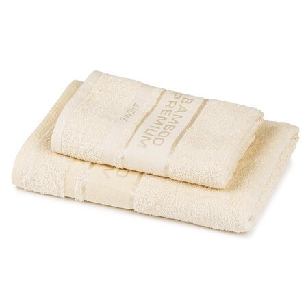 Sada Bamboo Premium osuška a ručník krémová (HomeKremova.jpg)