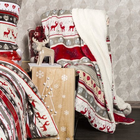 Beránková deka Winter design (HomeBerann.jpg)