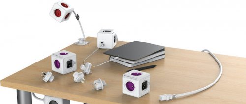 Powercube ReWirable USB Fialový (Powercubed.jpg)