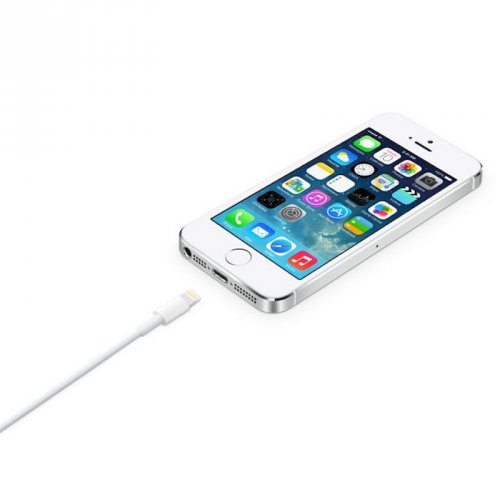 Apple USB/Lightning, 2m, MFi bílý (Appleusbb.jpg)
