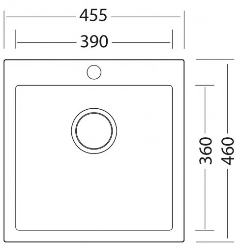 Set Sinks Viva 455 + Sinks Vitalia 30 Granblack (sinks_viva_455_2.jpg)