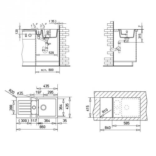 Teka KEA 60 B-TG 1 1/2B 1D topaz (kuchynsky-drez-teka-kea-60-b-tg-topaz.jpg)