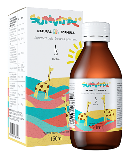 DuoLife SunVital Natural Kids Formula 150 ml (sunvital.png)
