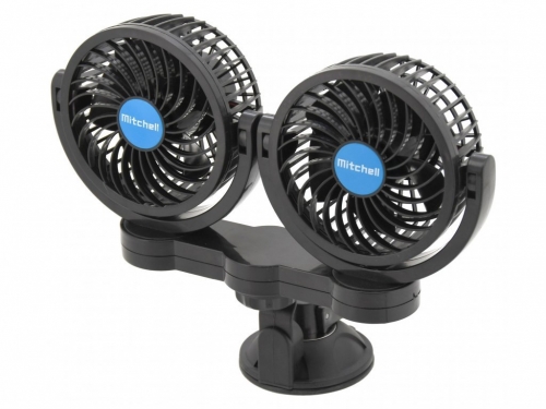 Ventilátor MITCHELL DUO 2x108mm 12V na přísavku (MITCHELL_DUO_1.jpeg)