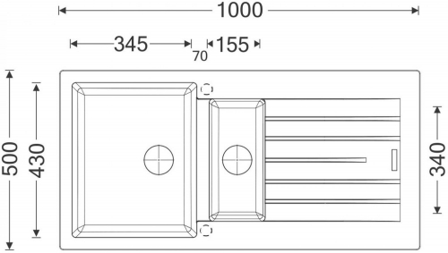 Sinks PERFECTO 1000.1 Metalblack (Sinks_PERFECTO_10001_Metalblack_2.jpeg)