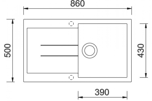 Sinks AMANDA 860 Metalblack (Sinks_AMANDA_860_Metalblack_2.jpeg)