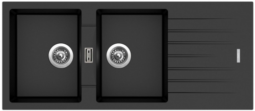 Sinks PERFECTO 1160 DUO Metalblack (-1.jpeg)