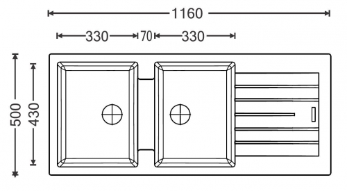 Sinks PERFECTO 1160 DUO Metalblack (-2.jpeg)