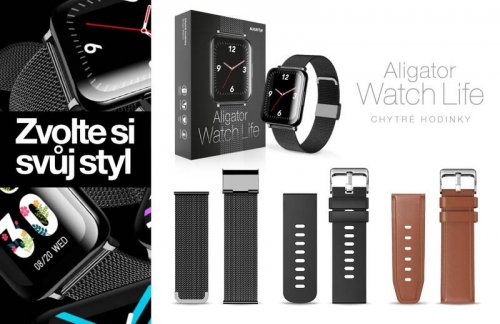 Aligator Watch Life Black 3x řemínek (AligatorWatchLife_4.jpg)