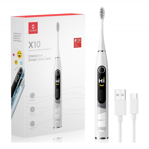 Zubní kartáček Oclean X10 Smart Sonic Grey (1.png)
